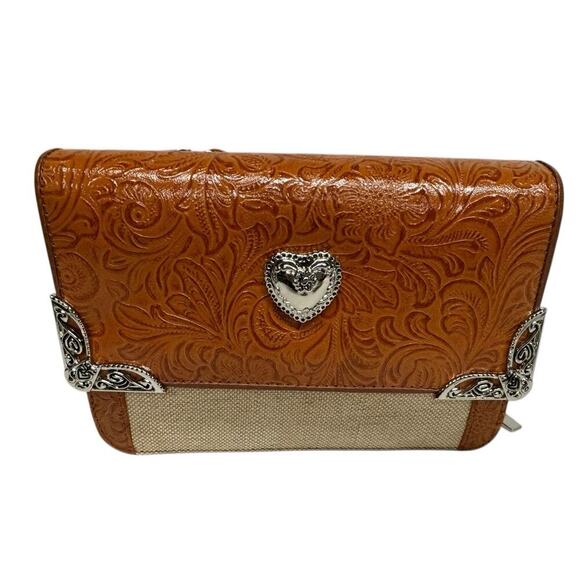 New With Tags
Coldwater Creek Leather/Jute Crossbody Multi Pocket Purse - Picture 2 of 16